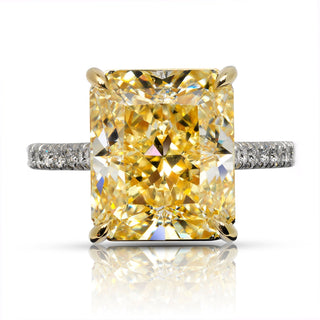 8 ct yellow diamond