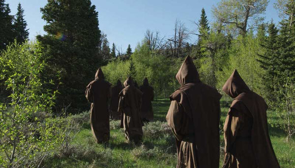 Mystic Monks at their mountain property.