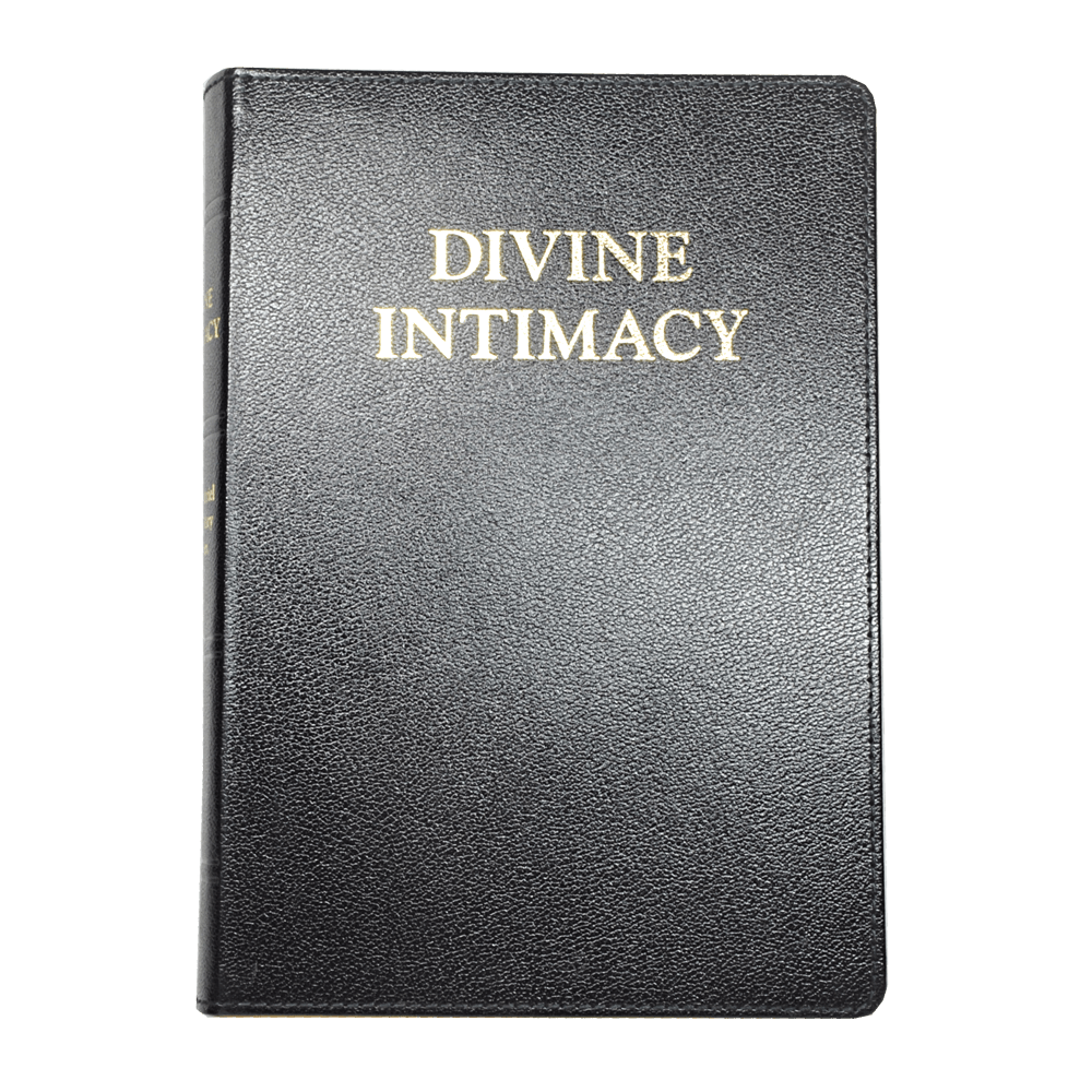 Divine Intimacy Flexible cover (Black Leather) - Mystic Monk Coffee product image