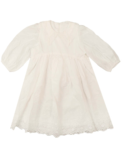 Belati White Eyelet Dress – Panda and Cub