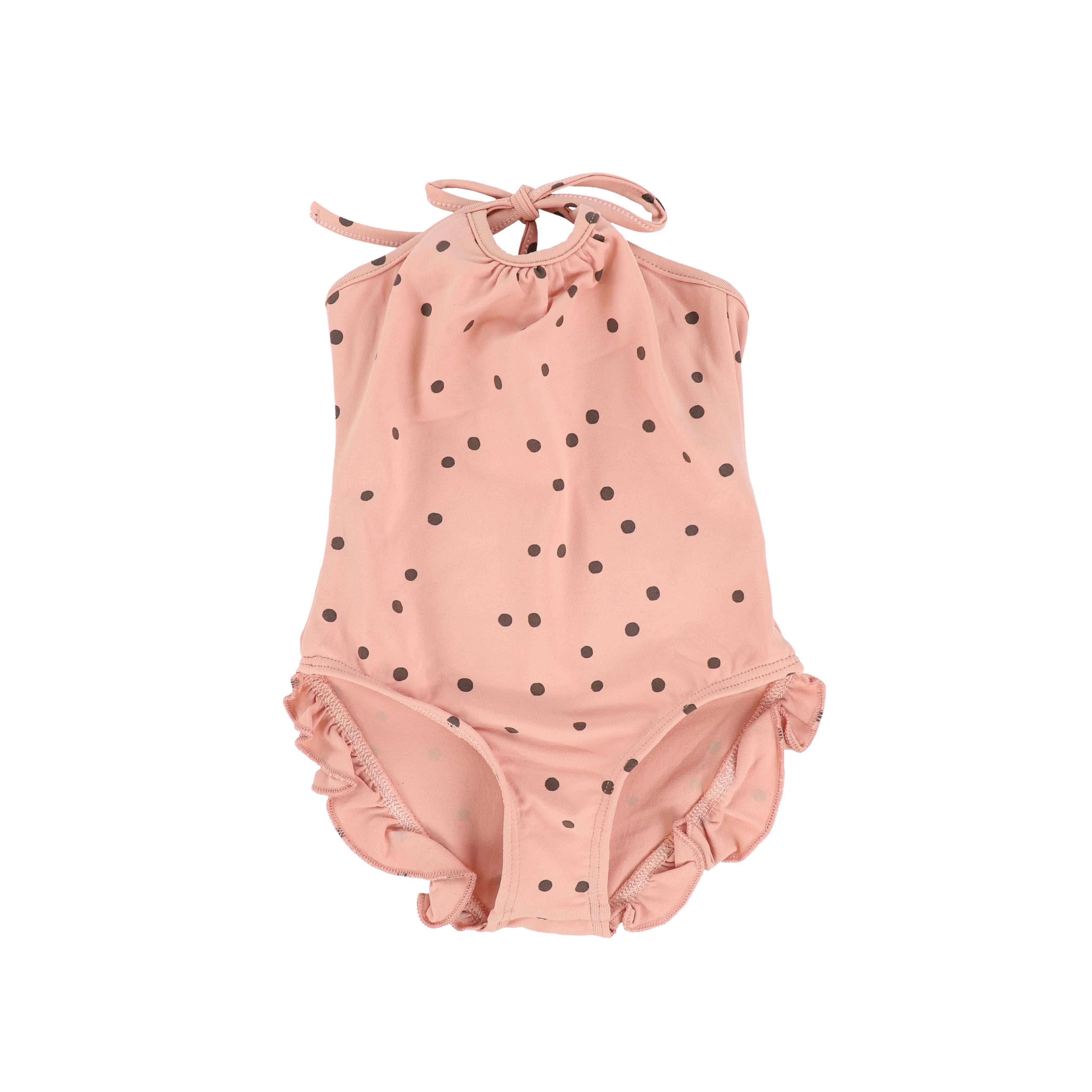 Tocoto Vintage Pink Dots Girls Swimsuit – Panda and Cub