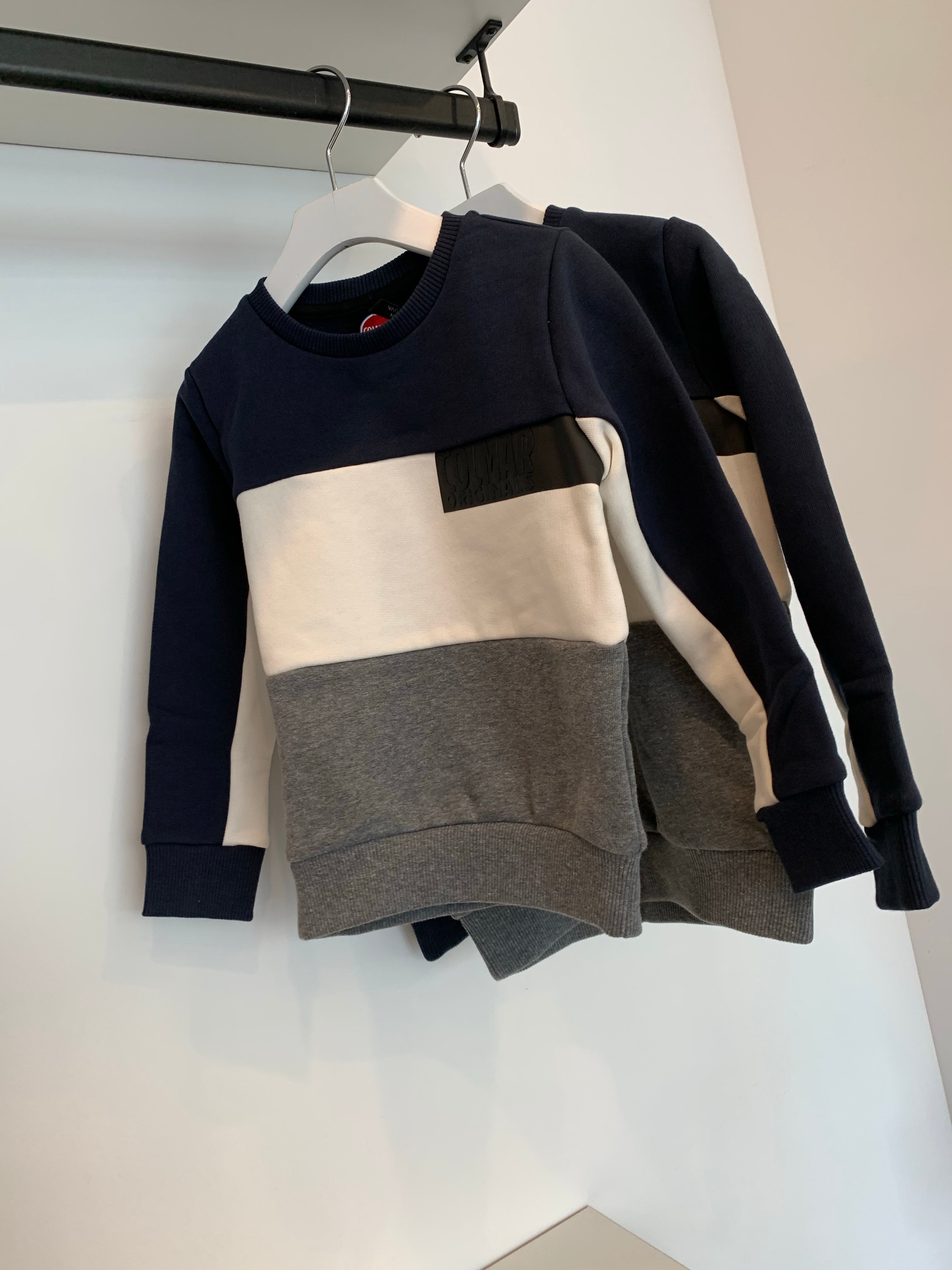 Colmar Logo Color Block Sweater – Panda and Cub