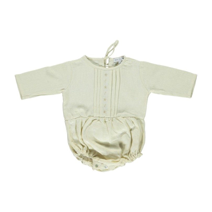 Bebe Organic Almond Milk Wilder Romper Panda And Cub