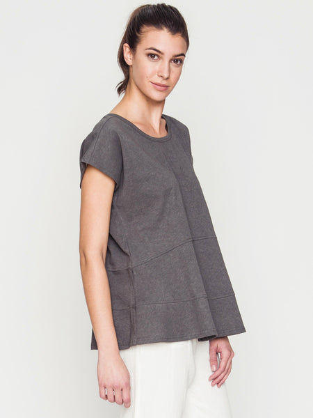 Drop Shoulder Tiered Tee – Movint New York