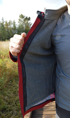 The EverGreen Jacket Fleeze Zip in