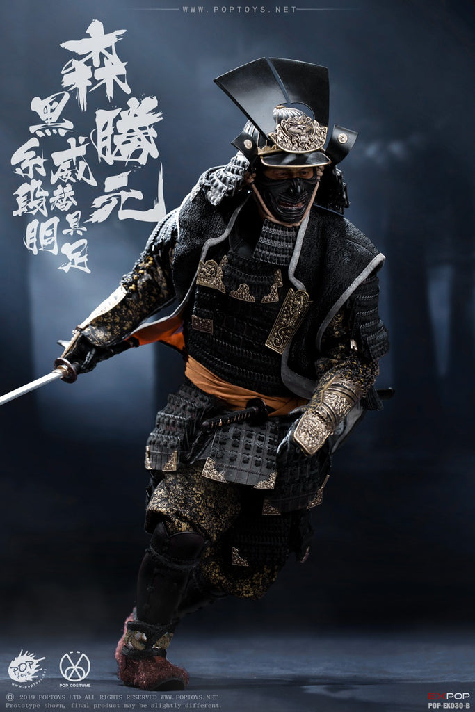Pop Toys Ex030 B Benevolent Samurai Katsumoto 1 6th Scale Collectible Figure Deluxe Version One Sixth Outfitters