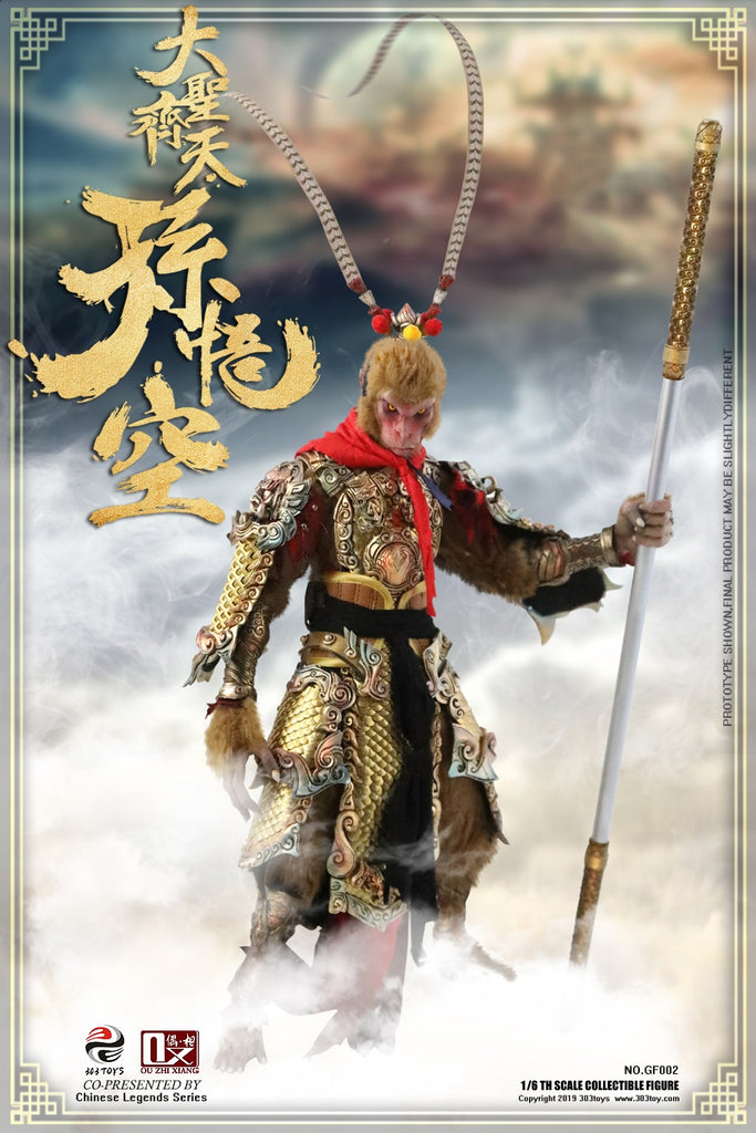 303 Toys 303t Gf002 1 6 Scale Monkey King Sun Wukong Figure Great Sage Equalling Heaven Version One Sixth Outfitters