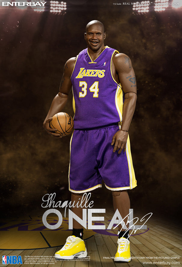 shaq purple lakers jersey