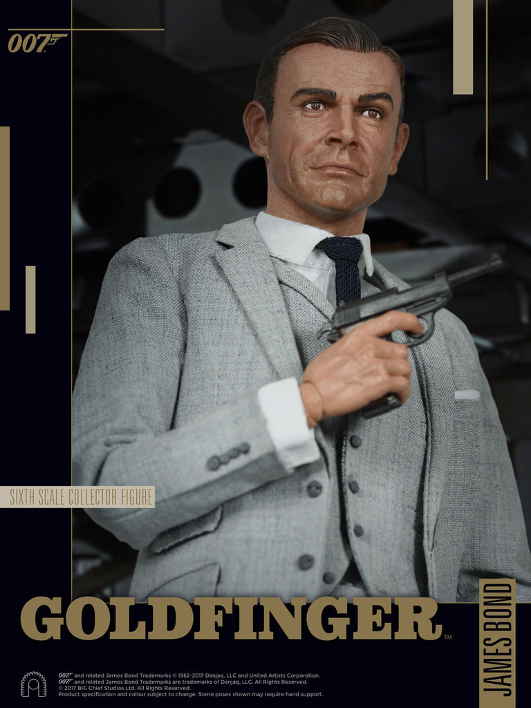 1 6 Scale James Bond Goldfinger Figure By Big Chief Studios One Sixth Outfitters