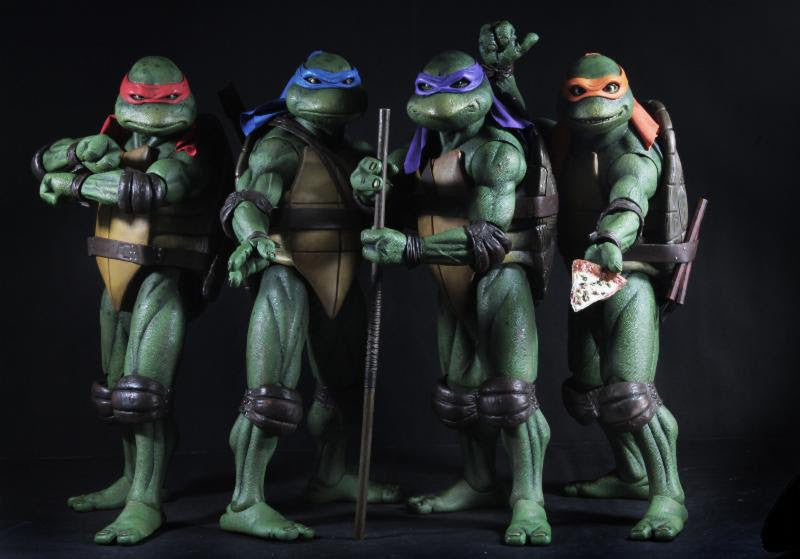 neca tmnt 4 pack