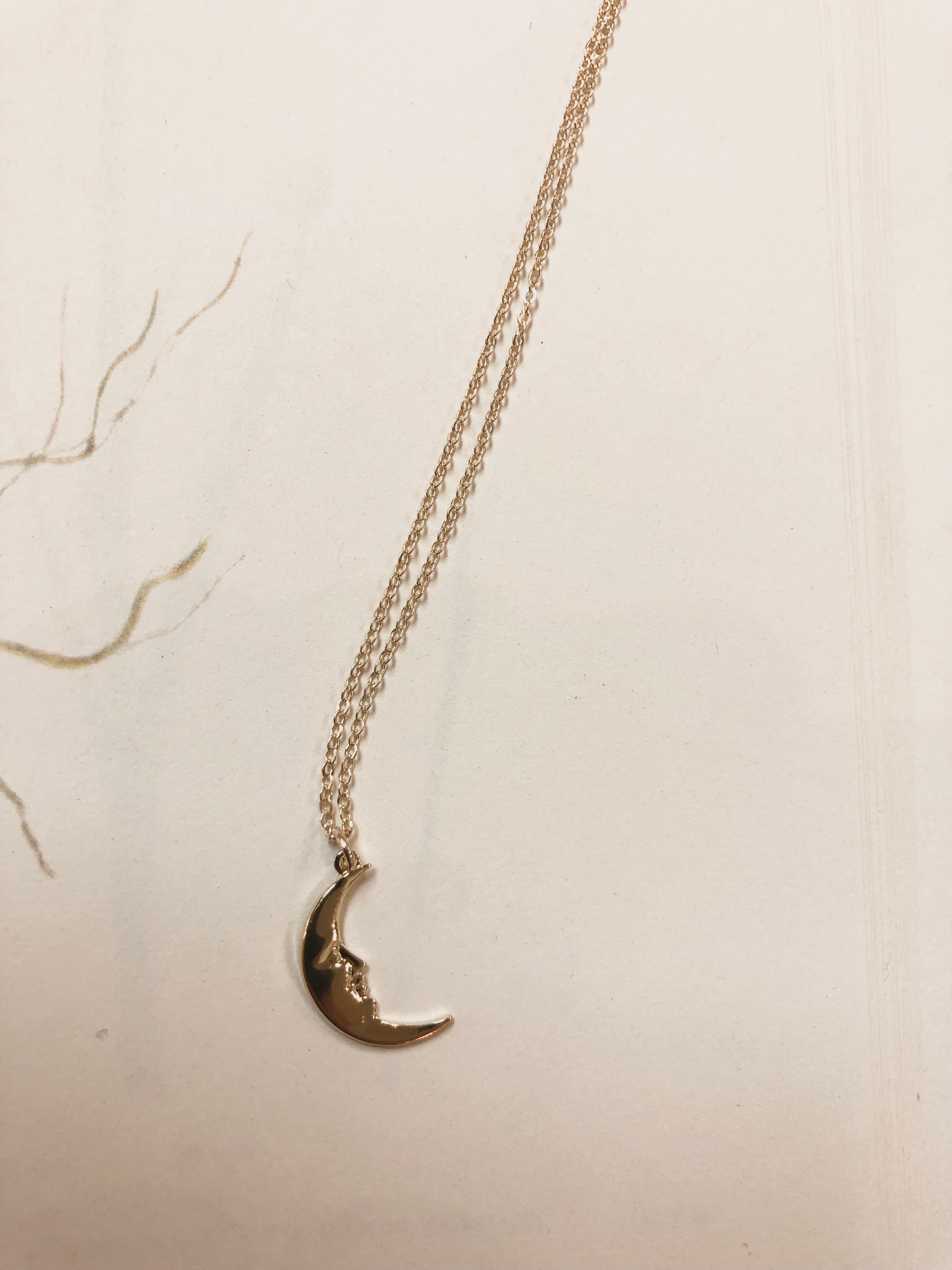Little Moon Necklace (multiple options)