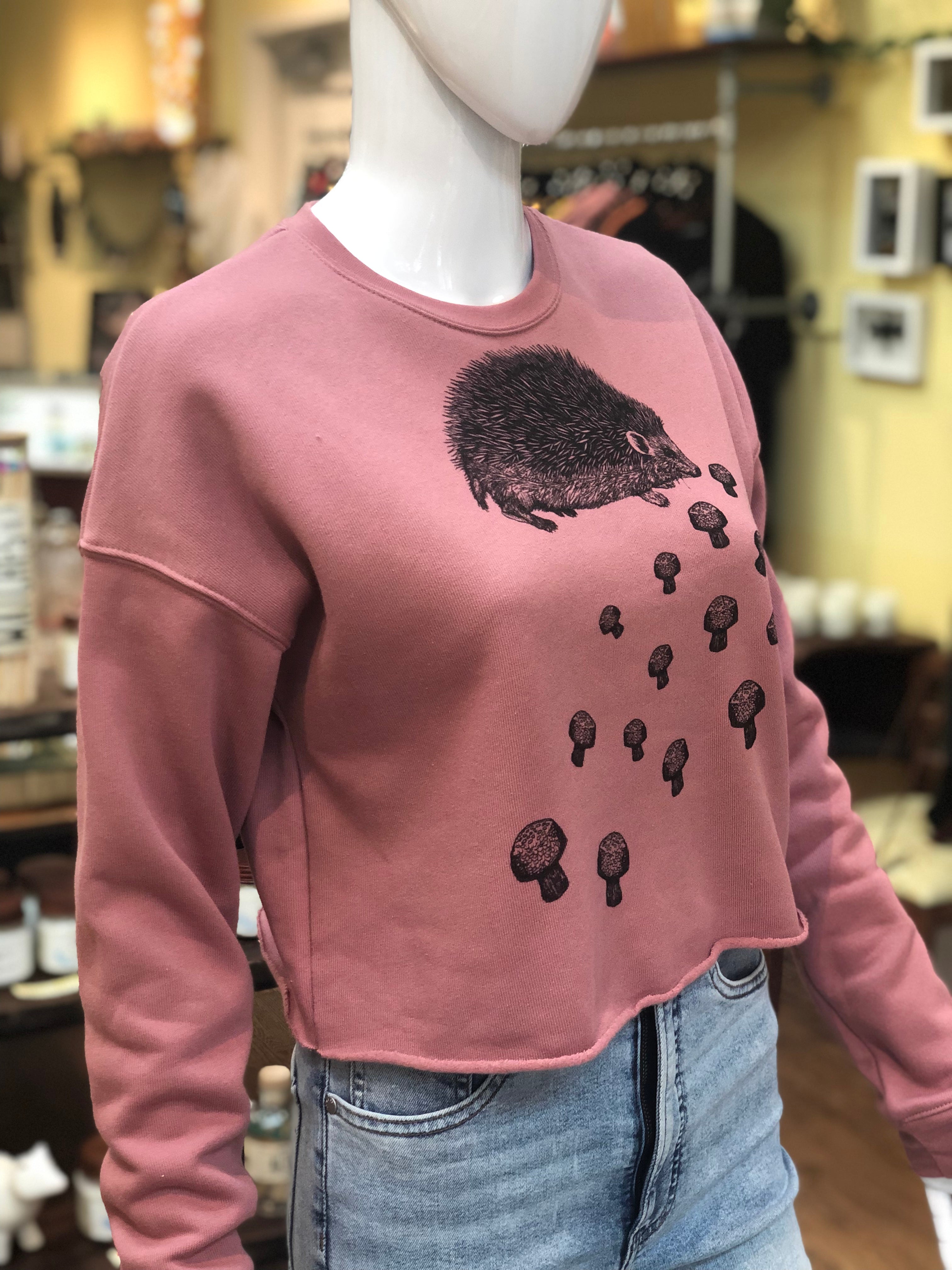 Hedgehog Crop Sweatshirt