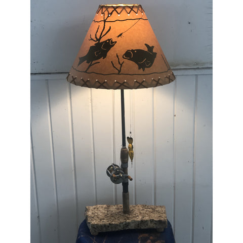White River Bass Table Lamp