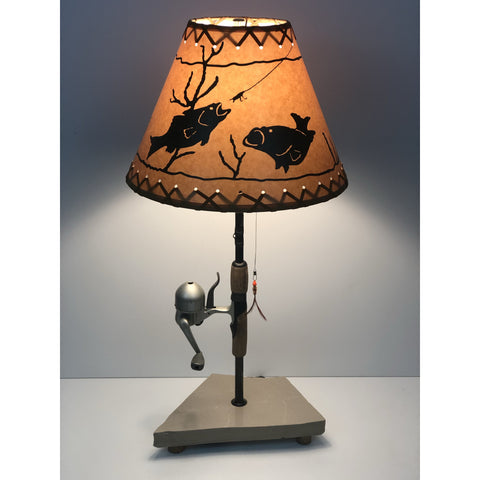 Fishing Lamp, Fish Rustic Decorative Nightstand Bedside Unique #1758 -  ShopStyle