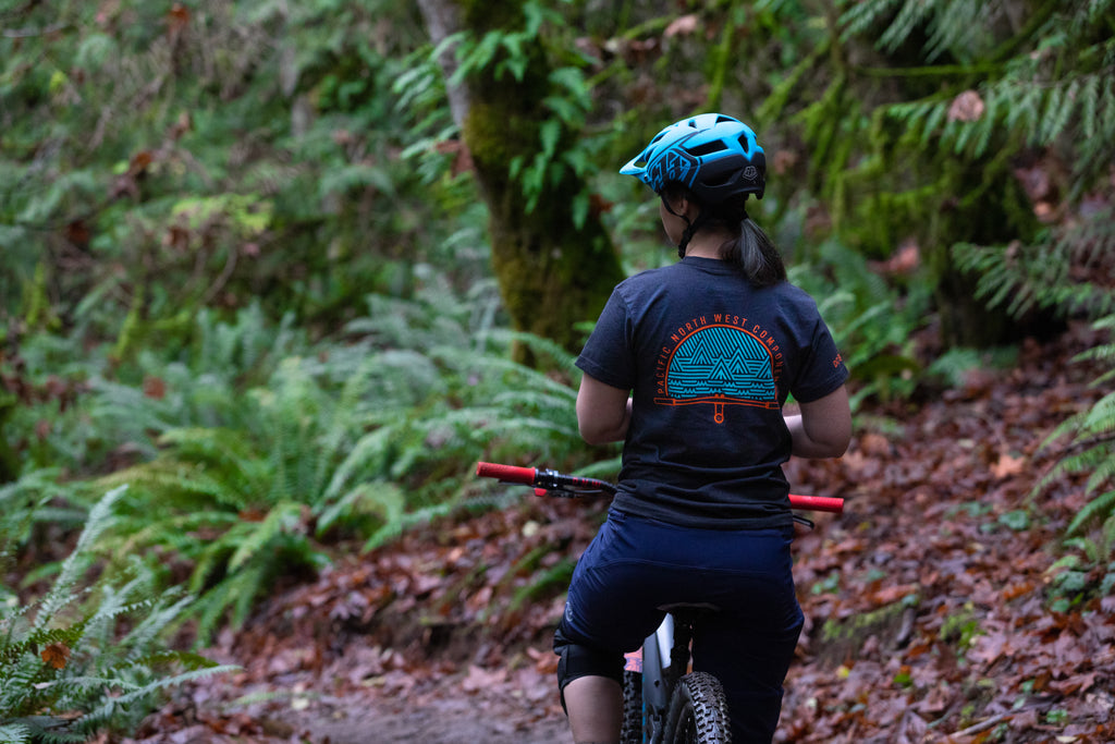 The PNW Components Sendy Shirt is made of 40% recycled polyester
