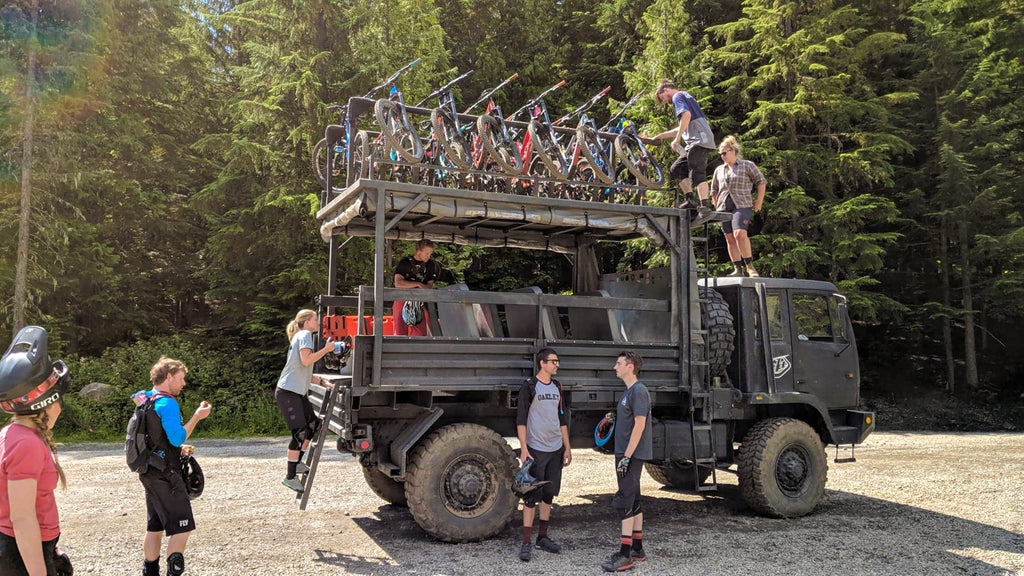 PNW Components Visits Retallack Lodge for Backcountry Mountain Biking with Kyle Warner