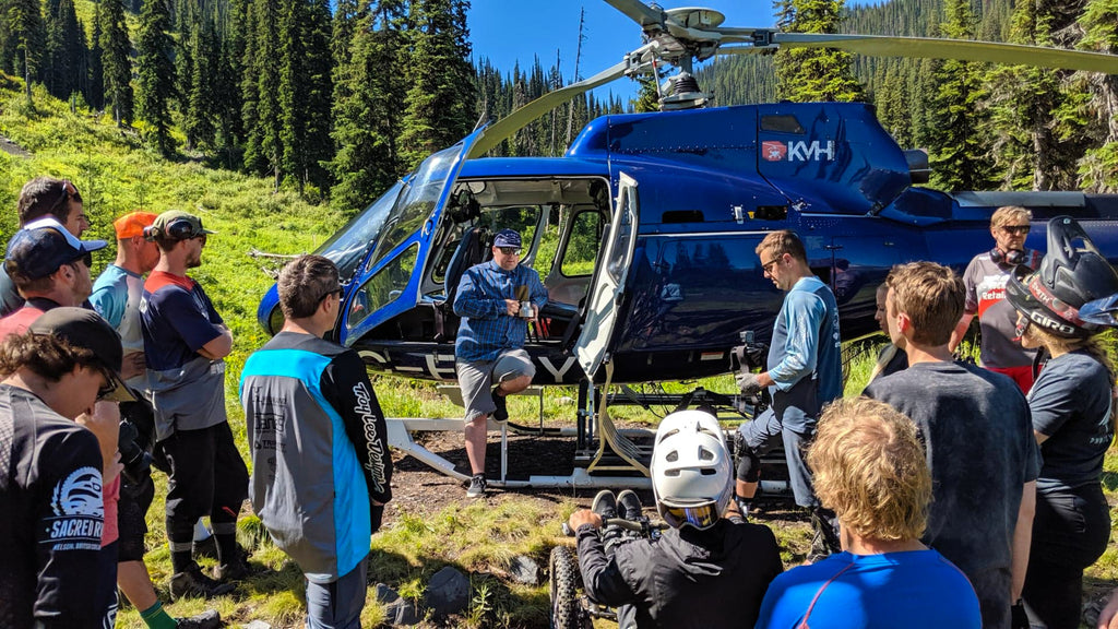 PNW Components Visits Retallack Lodge for Backcountry Mountain Biking with Kyle Warner