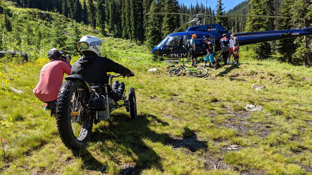 PNW Components Visits Retallack Lodge for Backcountry Mountain Biking with Kyle Warner
