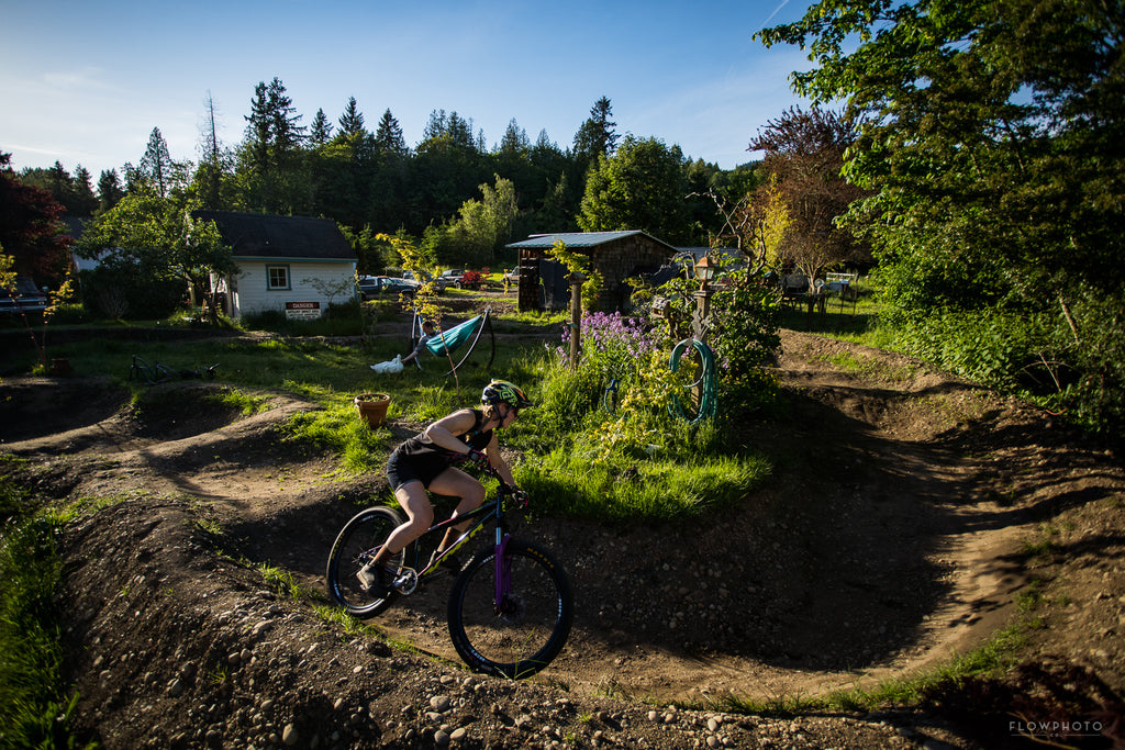 Building a Pump Track with PNW Components Squad Member Delia Massey