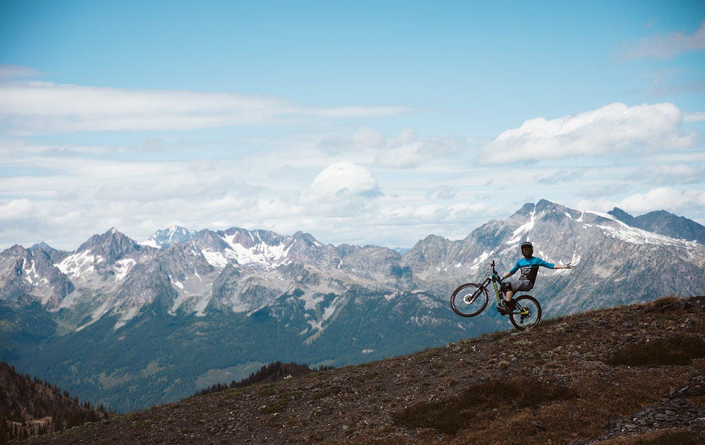 PNW Components Visits Retallack Lodge for Backcountry Mountain Biking with Kyle Warner