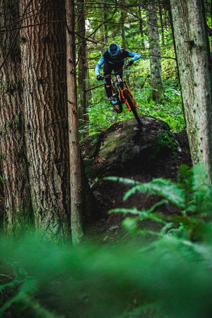 Cody Kelley filming with PNW Components for The Gloam Season