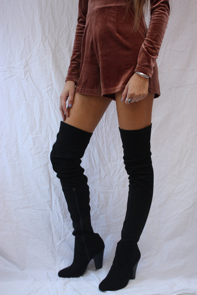 baby thigh high boots