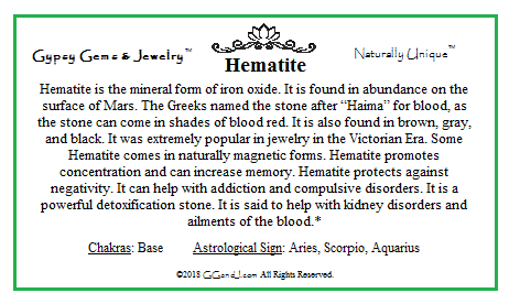 Hematite Facts Fun Info