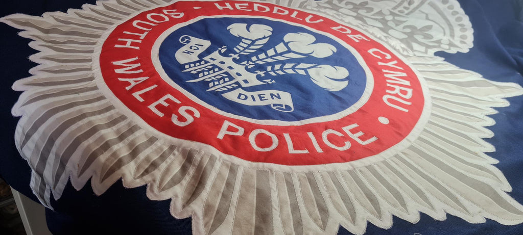 Half and half method by Flag Studio on custom order from South Wales Police commissioner