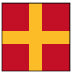 Code R signal flag Red Dragon Flagmakers