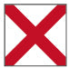 Code V signal flag Red Dragon Flagmakers