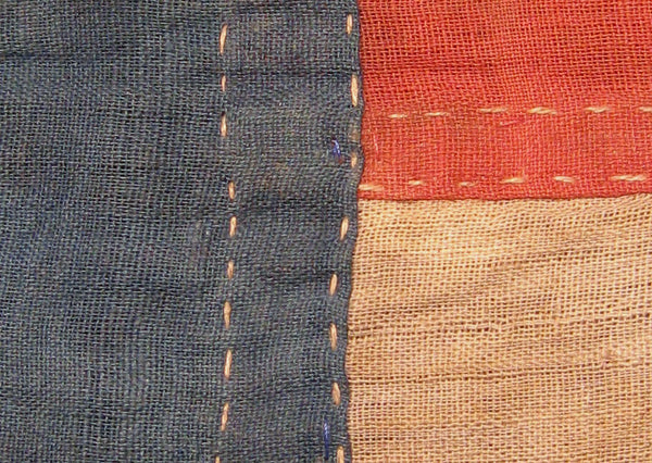 Cotton flag fabric circa 1845
