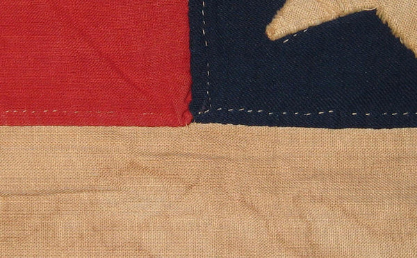 Cotton flag fabric circa 1861