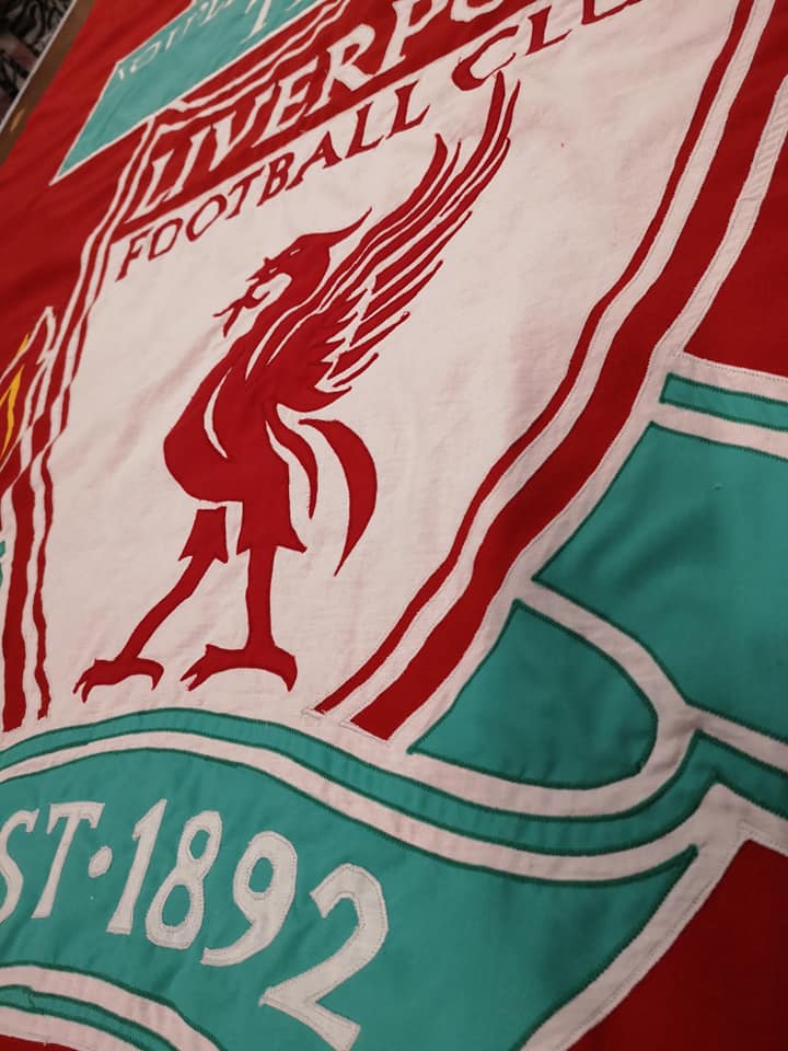 Liverpool stitched coffin drape