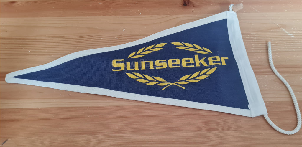 Sunseeker cotton printed pennant by Flag Studio