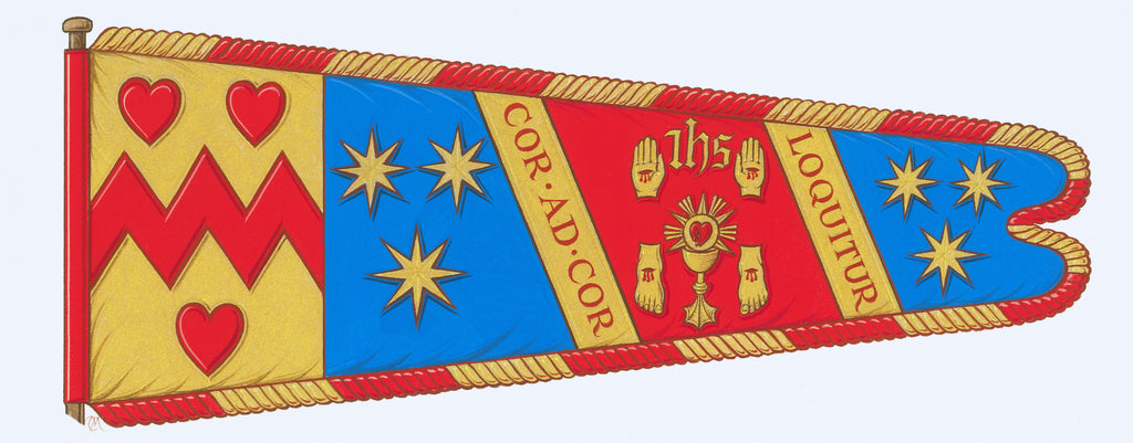 St Lazarus ecclesiastical religios catholic official arms pennant by Flag Studio