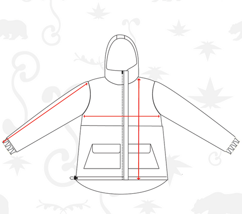 Hash Washing Jacket Sizing Guideline