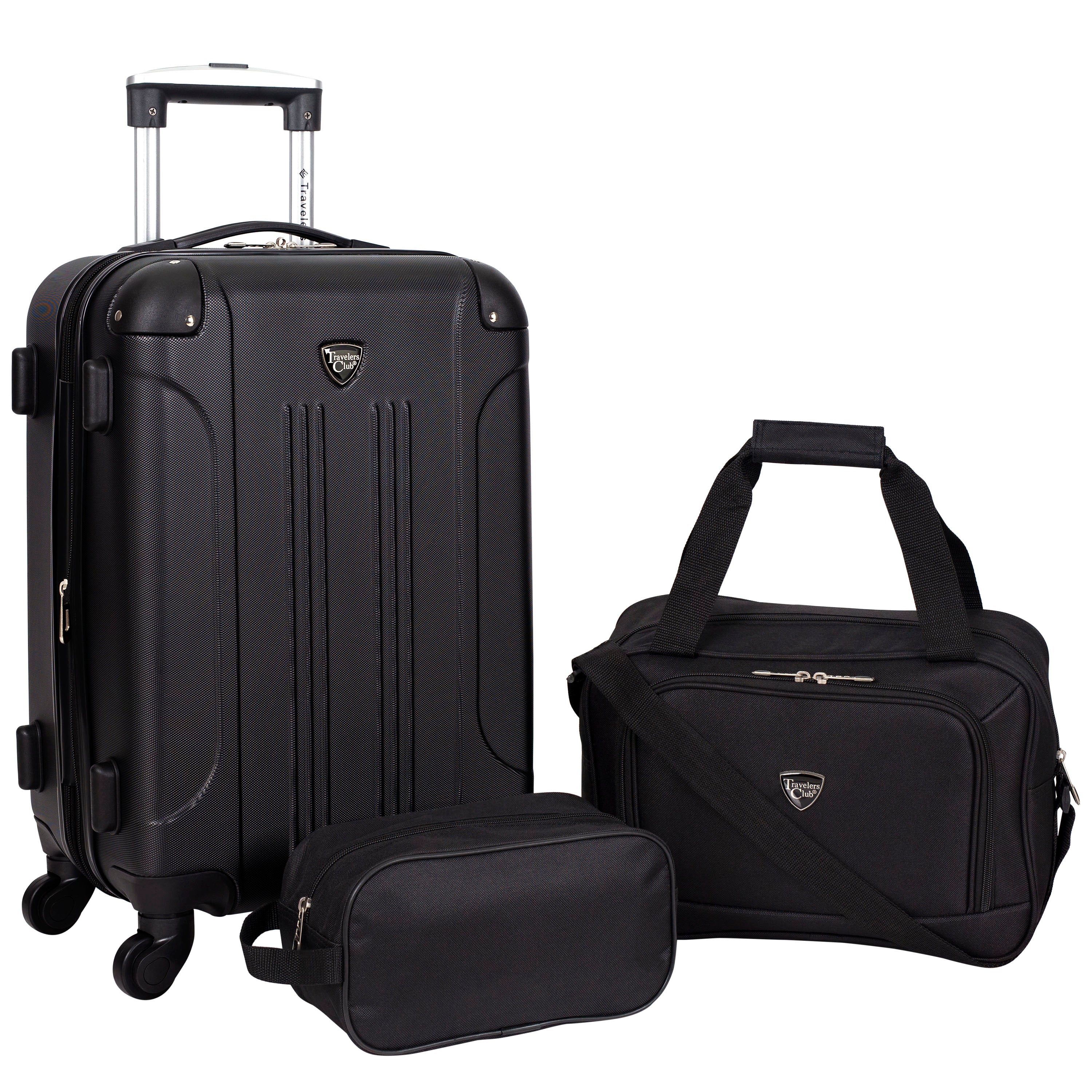 EVA Genova II Collection  4PCS Travel Set – Travelers Club Luggage