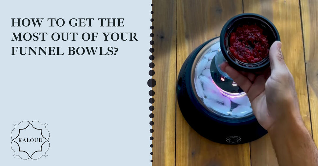 funnel bowls how to enjoy shisha 