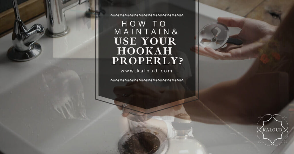 how to use a hookah