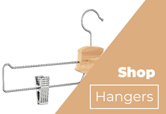 Metal Cascading Space Saving Closet Hangers - 360 Swivel Action - Maximize  Closet Space & Organize -10pc Set