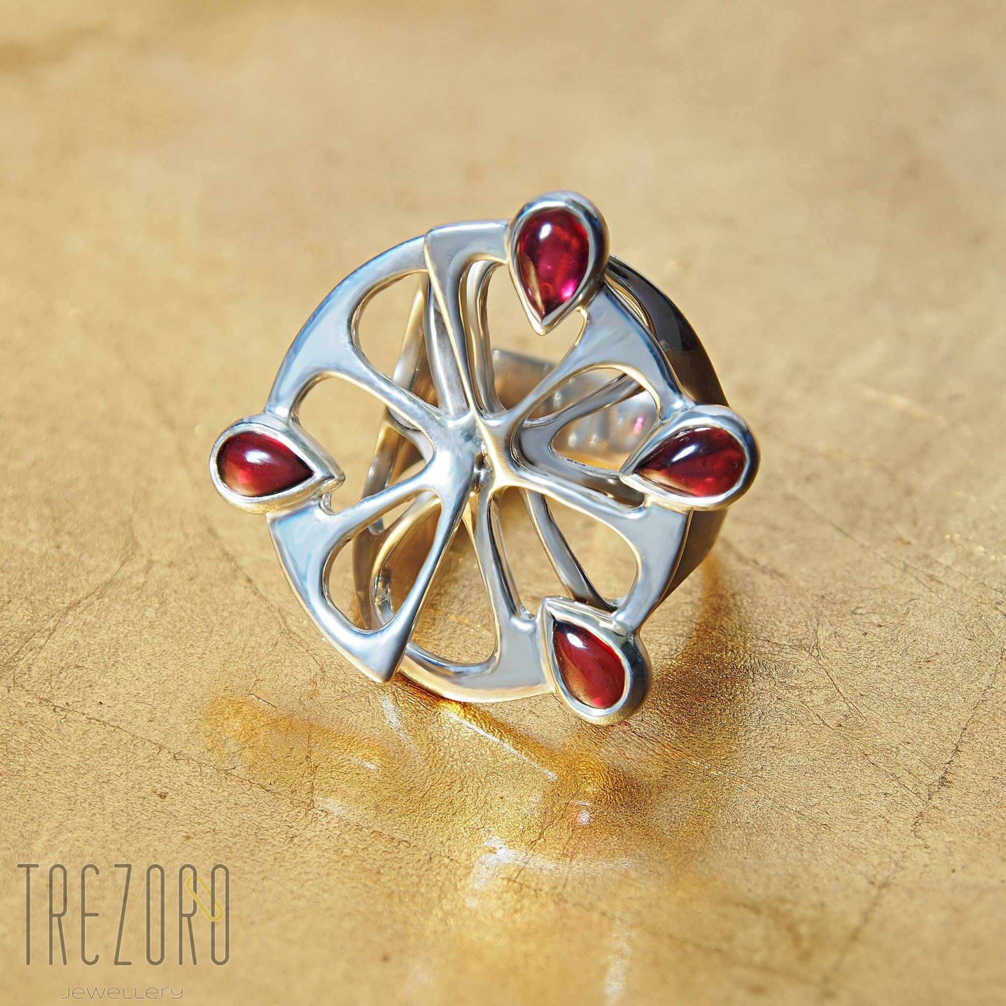 Tangerine Ring – Trezoro Jewellery