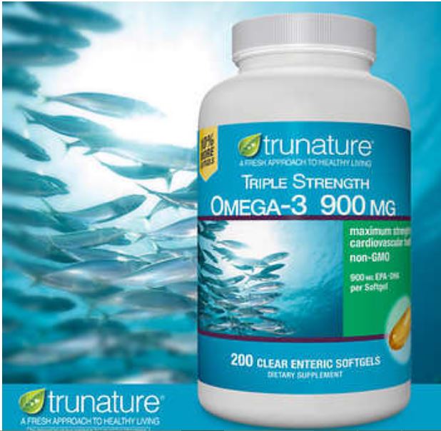 trunature Triple Strength Omega-3 900 