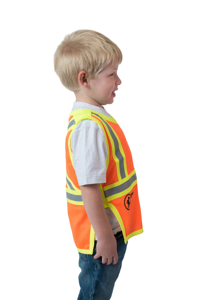 Hi Viz Kids' Gen 2 Hi Viz Kids' Safety Vest Orange