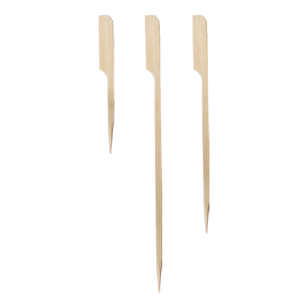 Biodegradable Bamboo Gun Skewers – Paper Cups Direct