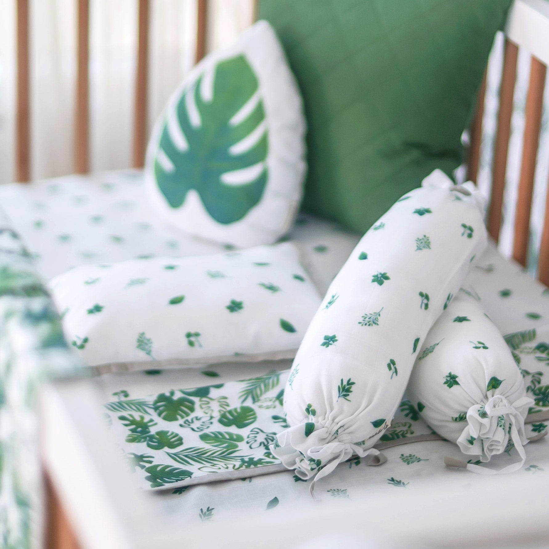 tropical cot bedding