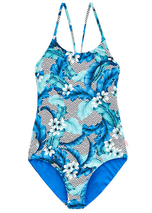 Seafolly girls swimsuit - hawaii jungle – Just Swimwear