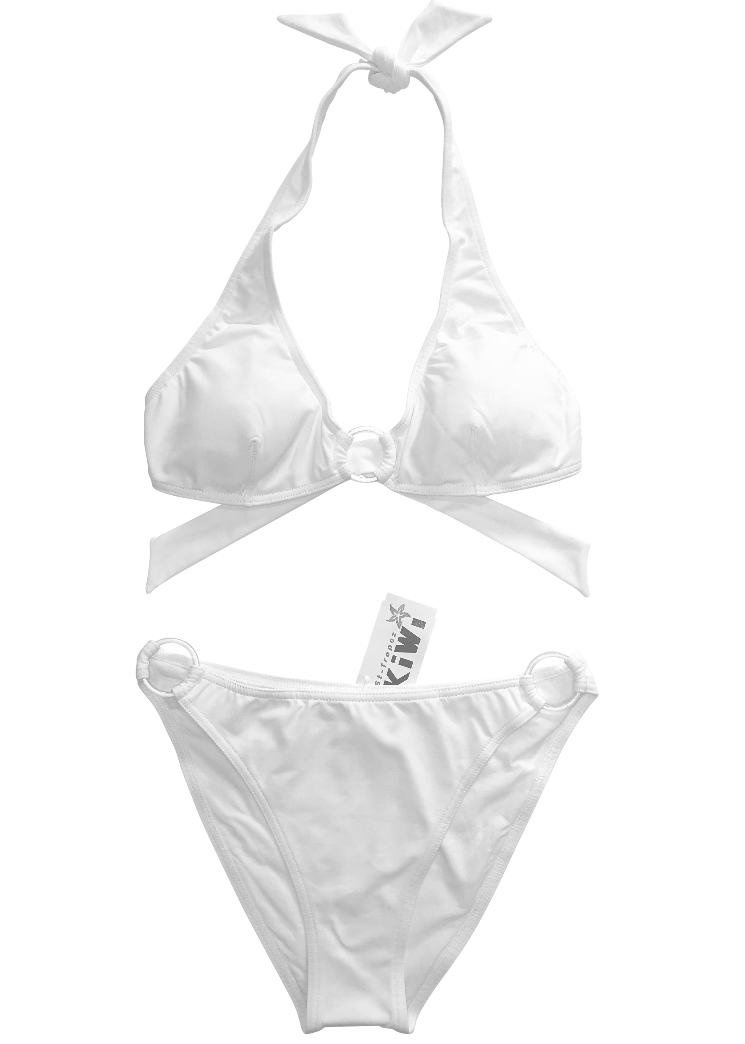 Kiwi ladies bikinis - blanc – Just Swimwear