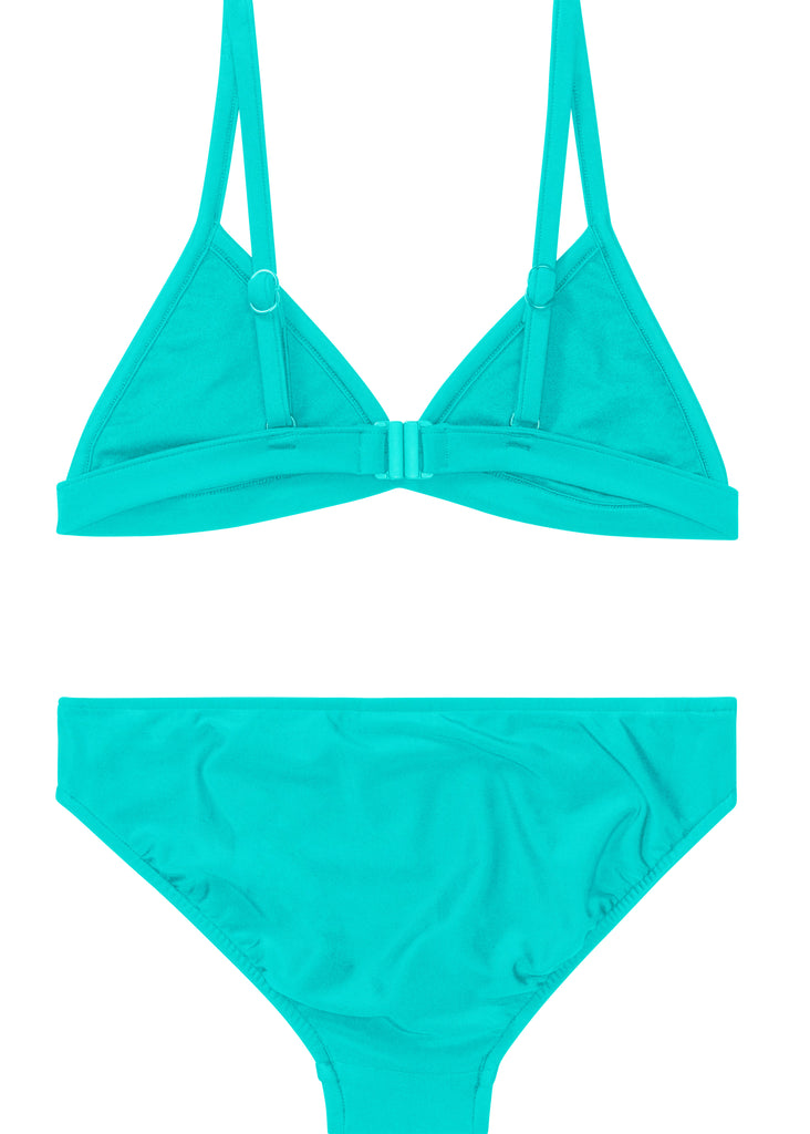 Seafolly girls bikini - emerald blue – Just Swimwear