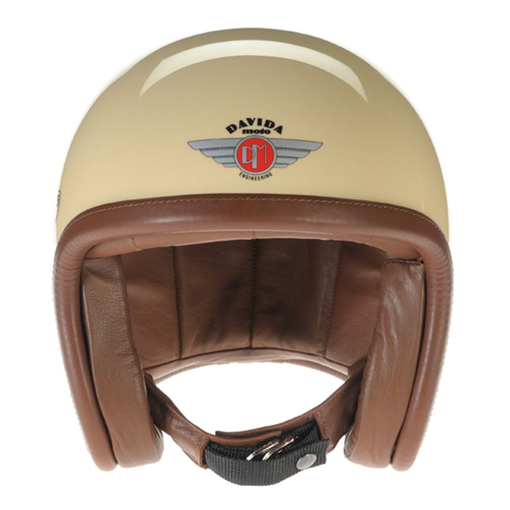 90028 - Cream Wheels and Waves 2016 Davida Speedster Helmet – Davida