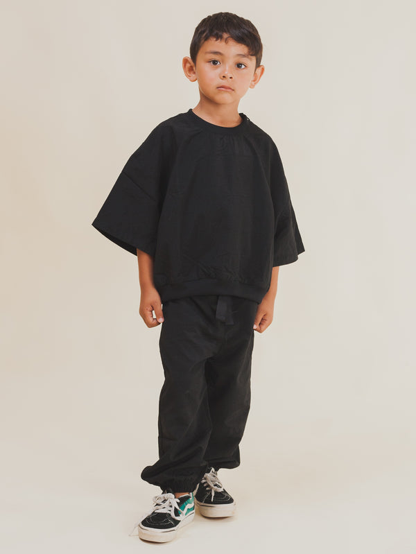 Oversized Kids set- Black